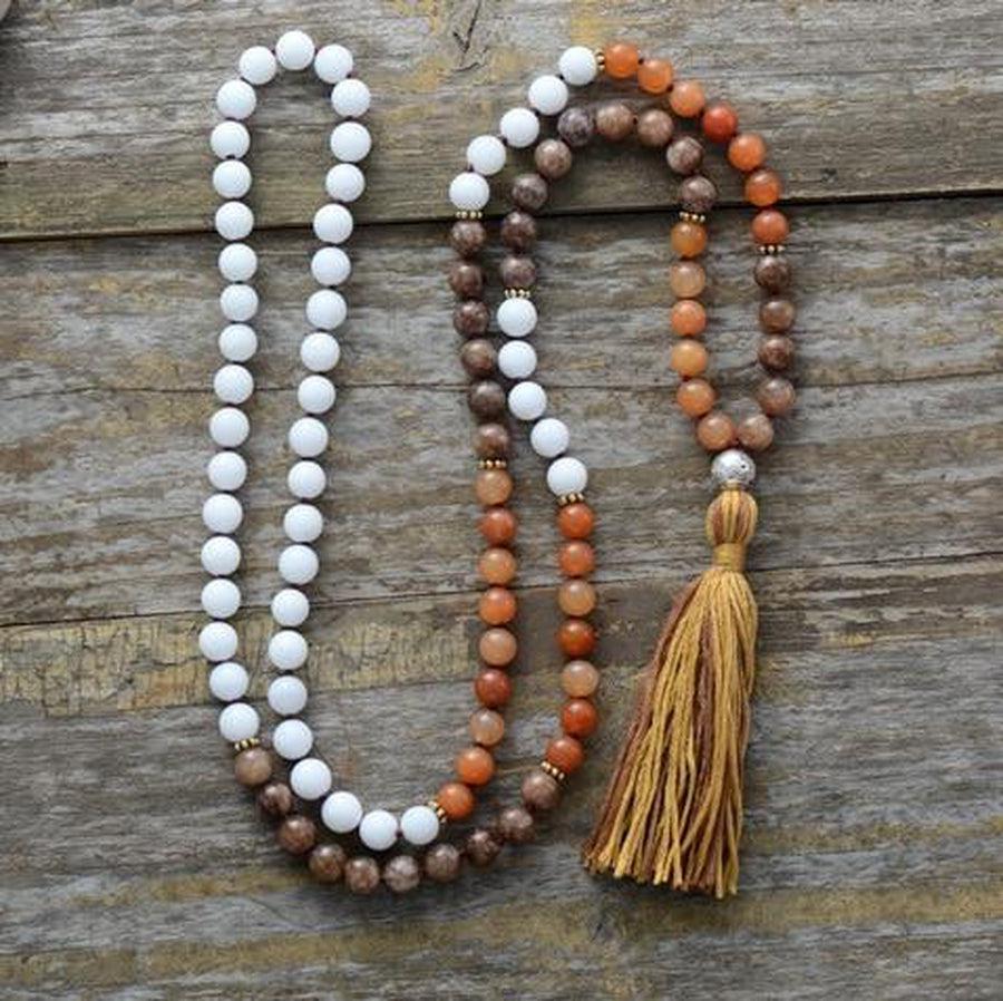 Mala 108 Agate Beads for Peaceful Harmony