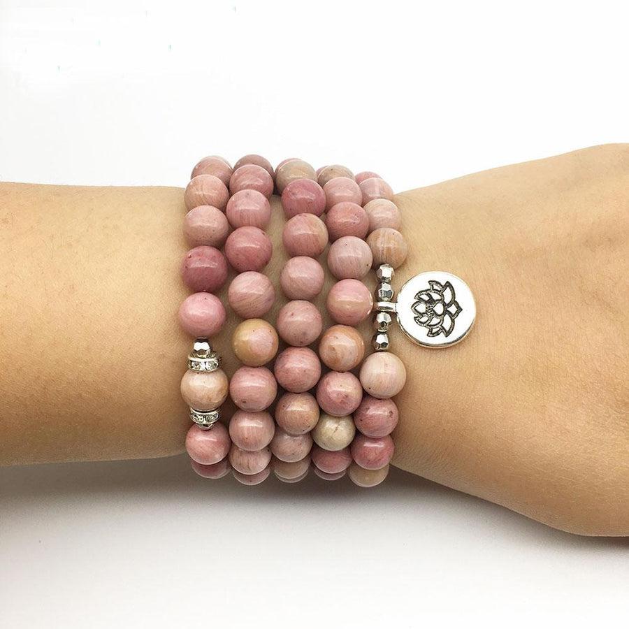 Mala Rhodonite Purification