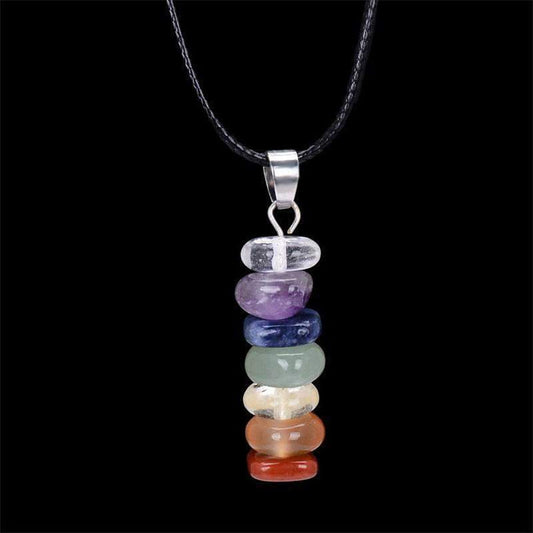 7 Chakra Stone Pendant