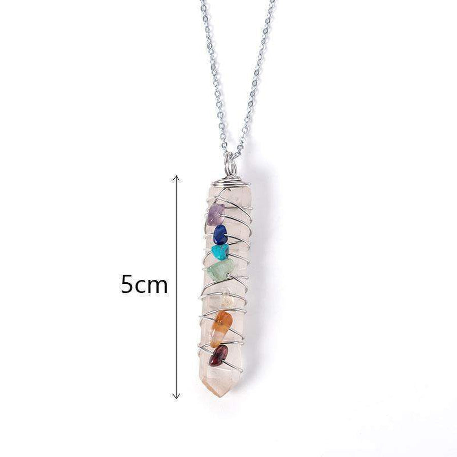 7 Chakras Pendant for Positive Vibes