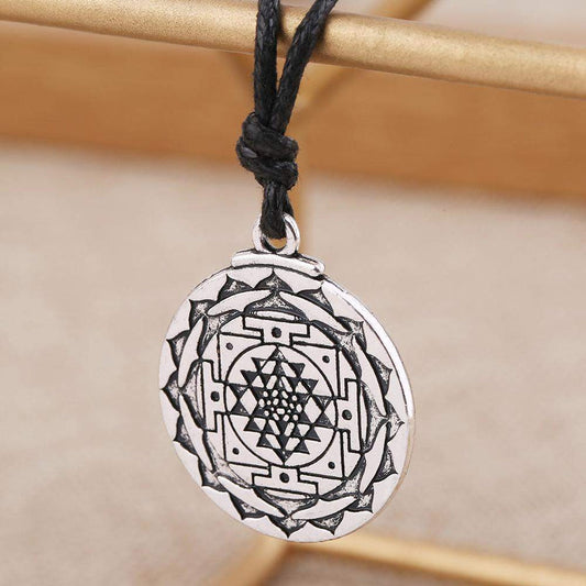 Sri Yantra Prosperity Pendant