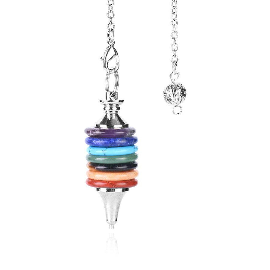 7 Chakra Crystal Pendulum