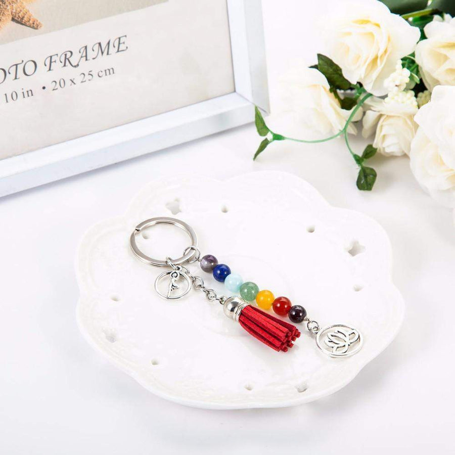 7 Chakra Keychain