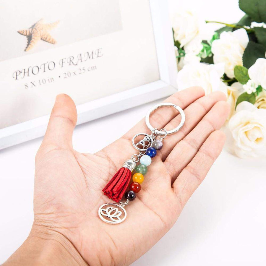 7 Chakra Keychain