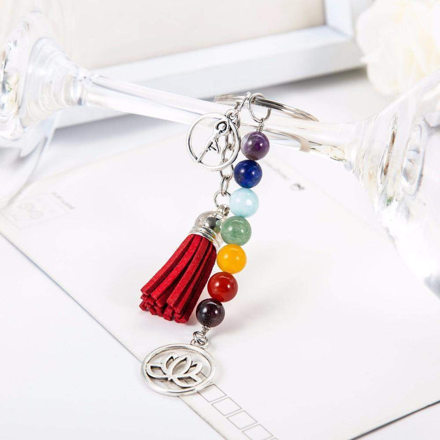 7 Chakra Keychain